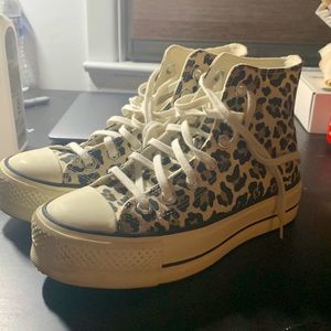 converse chuck taylor all star hi top platform shoes